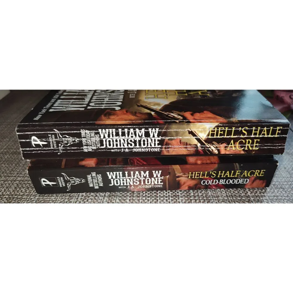 Hell's Half Acre Series William W Johnstone paperback (lot of 2/3 in series) Cow